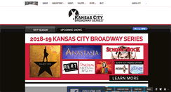 Desktop Screenshot of kansascity.broadway.com