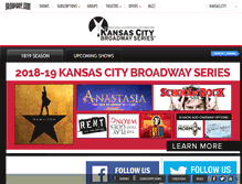 Tablet Screenshot of kansascity.broadway.com